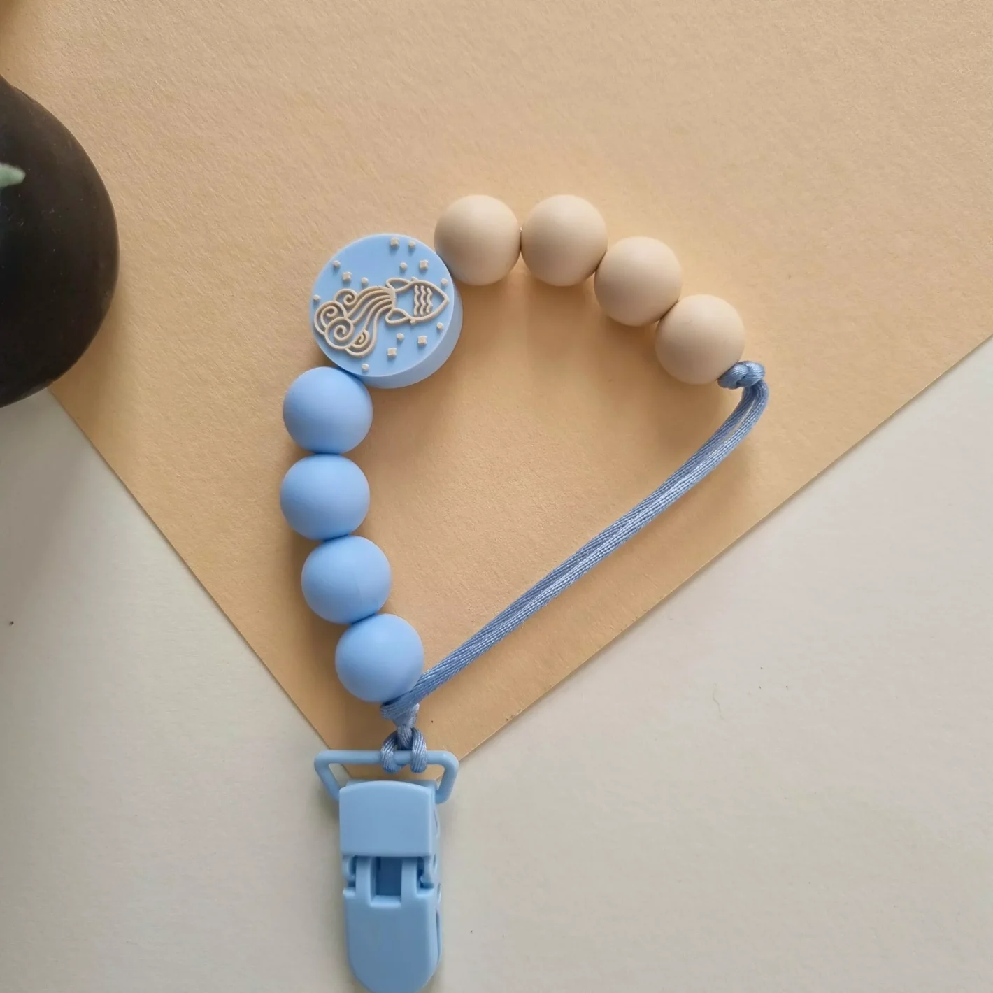AnyConv.com__20241010_093947 Силіконовий тримач для пустушки Standart «Зодіак» (Baby blue) : -