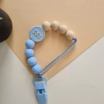 Силіконовий тримач для пустушки Standart «Зодіак» (Baby blue) : -