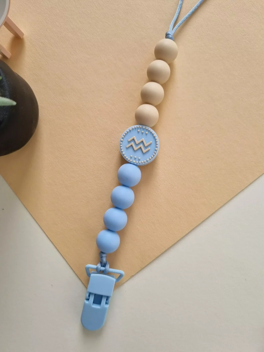 AnyConv.com__20241010_094037 Силіконовий тримач для пустушки Standart «Зодіак» (Baby blue) : -